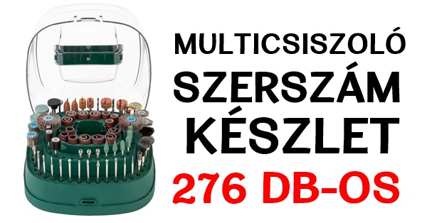 Multicsiszoló és PDZ 276 fúró A2 PARKSIDE db-os JÓCUCCOK - szerszámkészlet 276