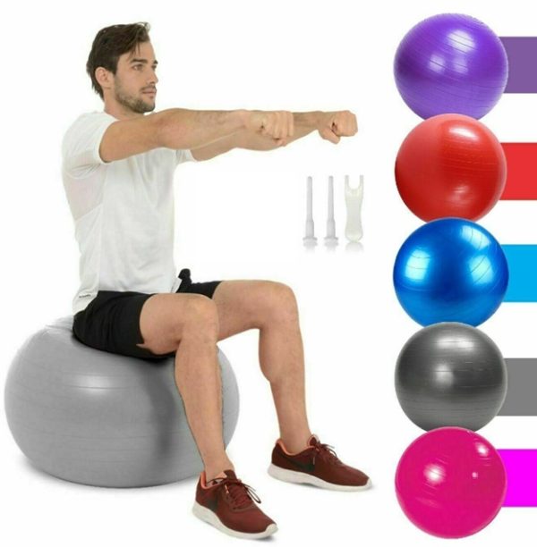 Gimnasztikai fitnesz és Yoga labda – 65 cm átmérővel
