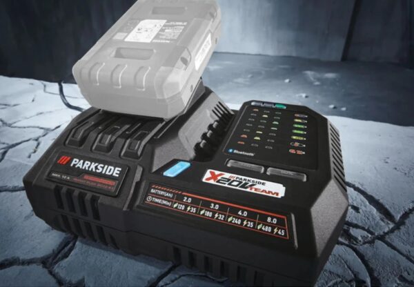 ParkSide Performance 20V, 300W Bluetooth Smart akkutöltő, akkumulátor extra gyors töltő - Image 3