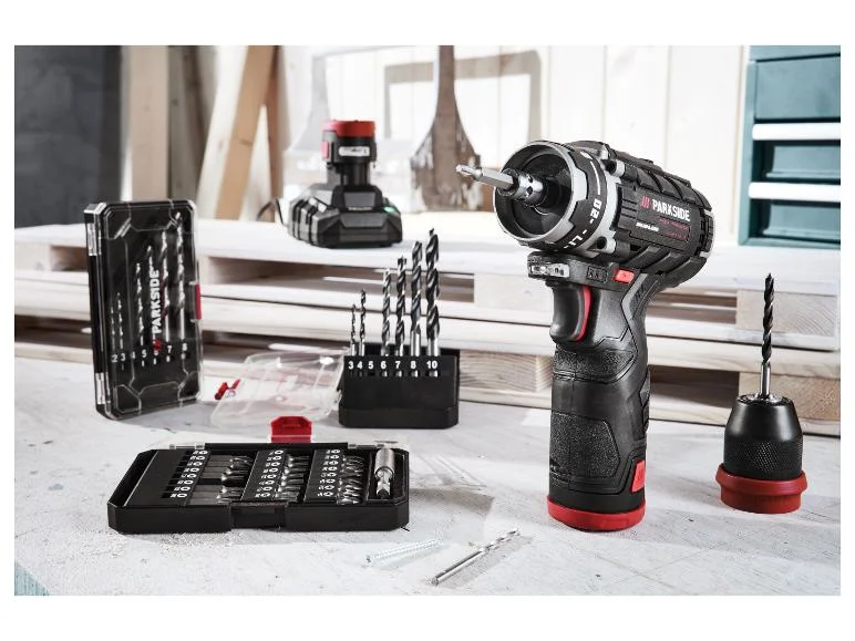 PARKSIDE PERFORMANCE Akkus fúró-csavarozó tartozékokkal PBSPA 12 E4 - Image 9